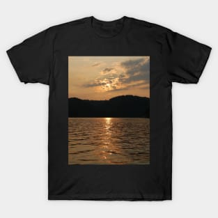 Golden Sunset On Center Hill T-Shirt